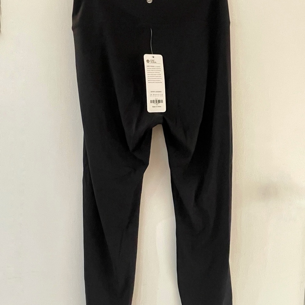 CRZ YOGA Black Sports Leggings